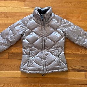 The North Face Women's Aconcagua Jacket in Metallic Silver - XS